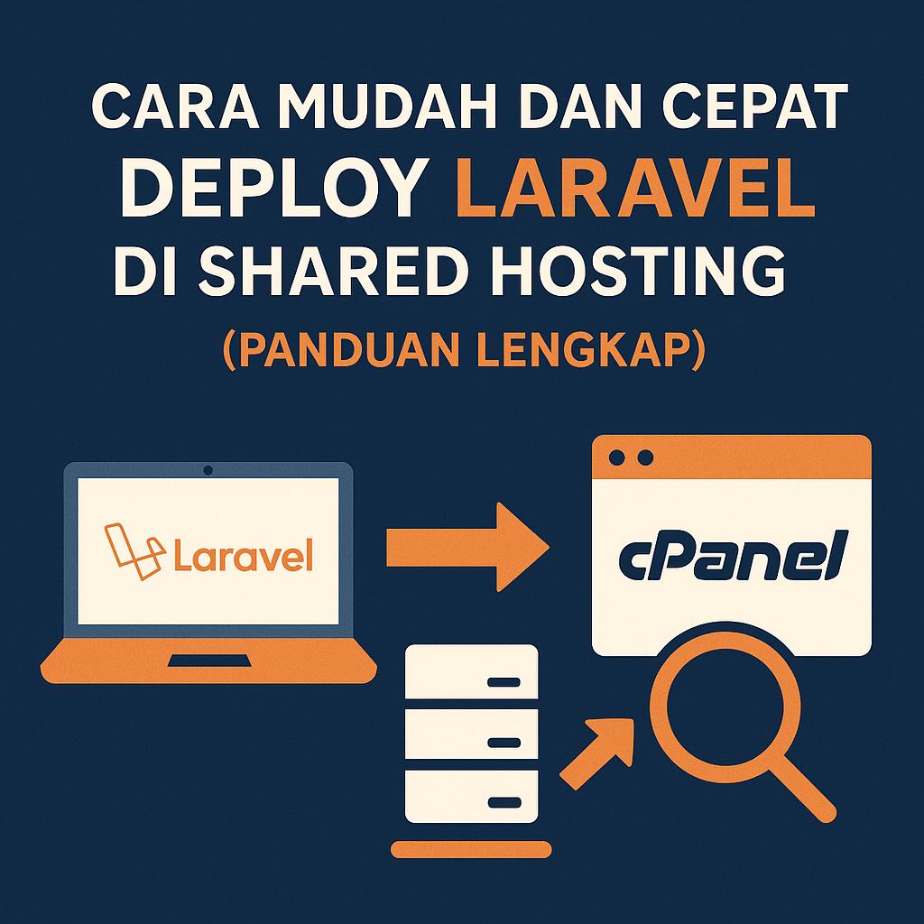 Cara Mudah dan Cepat Deploy Laravel di Shared Hosting CPanel (Panduan Lengkap)